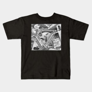 M.C. Escher Relativity Kids T-Shirt